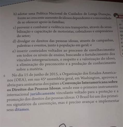 segundo o texto da carta como o brasil se comporta em relação a essa convenção